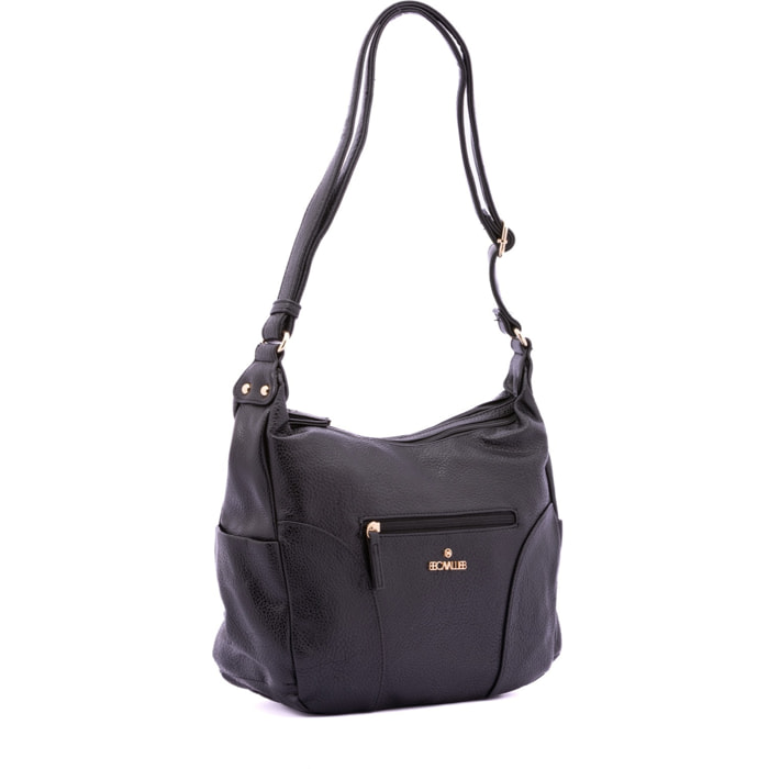 Borsa a spalla da donna - Modello False - Ecopelle - 30.0 x 21.0 x 11.0 cm