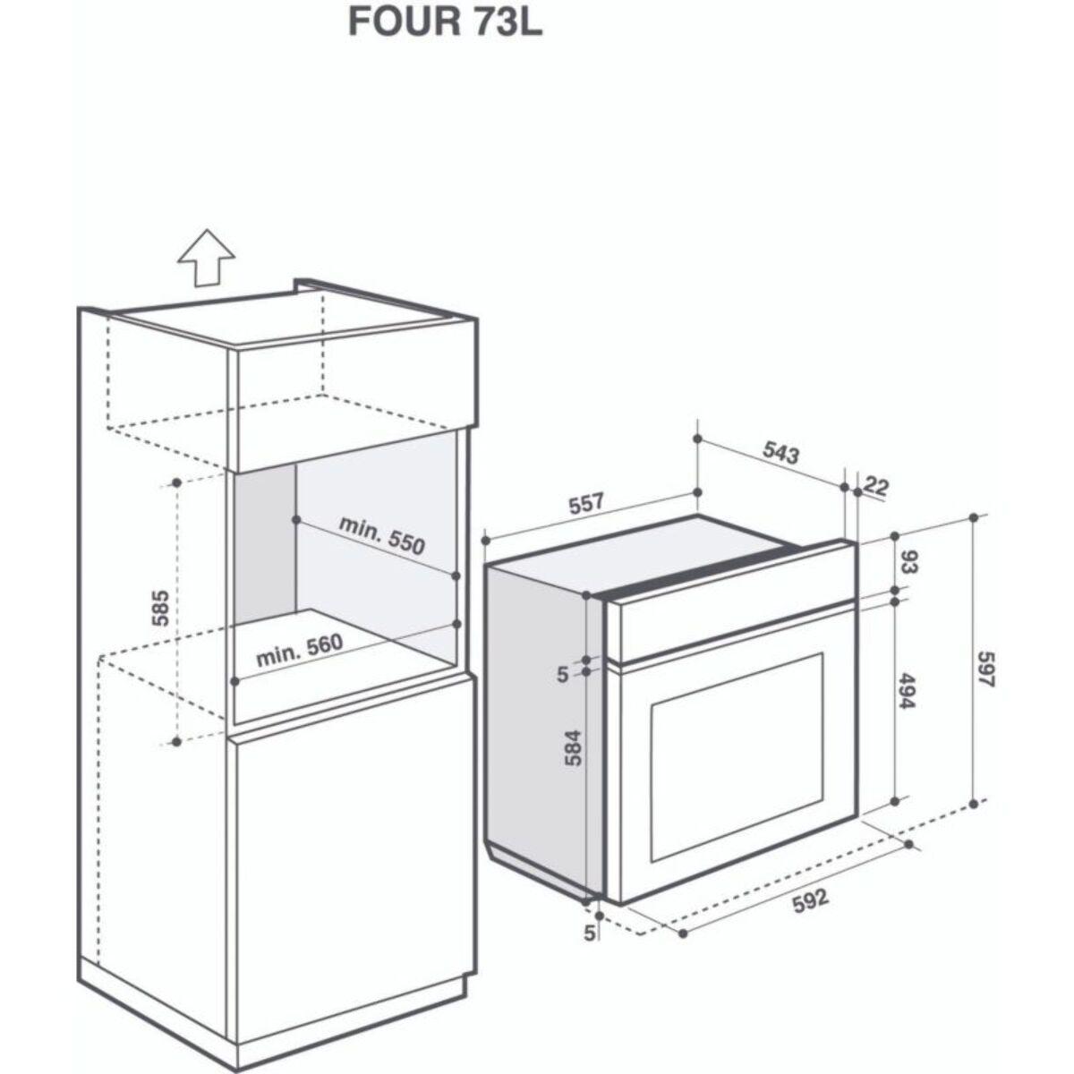 Four encastrable DE DIETRICH DOP4556B Sensor