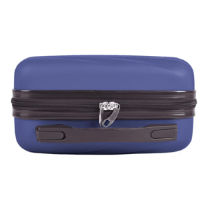 Juego de 3 maletas abs rígidas en azul future dusk