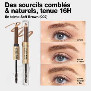Colorstay Brow Fantasy™ - Crayon & Gel Sourcils Liftés Fini Naturel