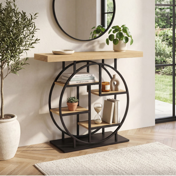 Console étagère arrondie Onda