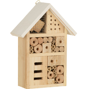 J-Line nichoir Insectes - bois - naturel - small