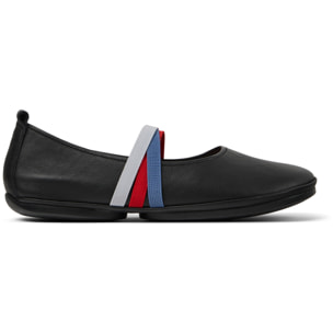 Bailarinas - CAMPER Right Nina Twins - Negro - Cuero liso