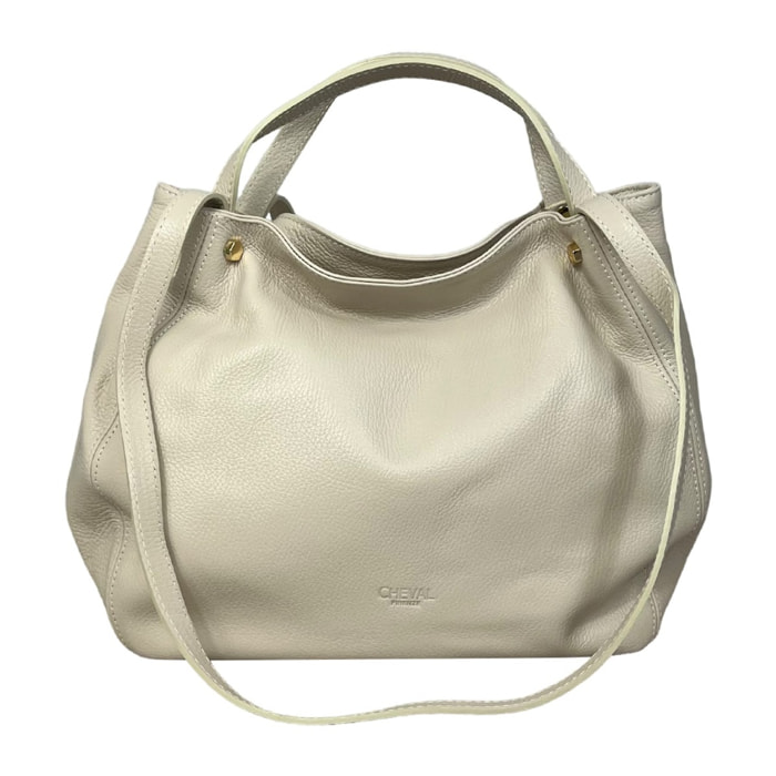 Borsa a mano Cheval Firenze Alfa Beige
