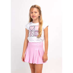 Camisetas De Niña En Blanco