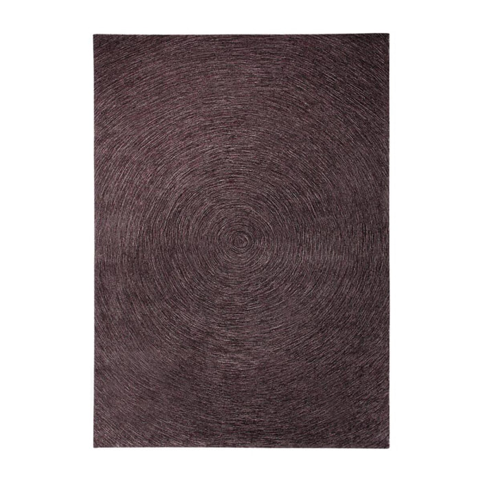 Tapis salon et chambre tufté en acrylique motif faux uni DOTE