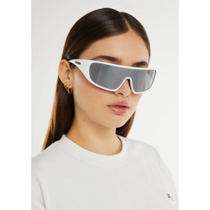 Gafas de Sol Nell Matt White / Silver Revo D.Franklin