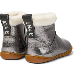 Botines - CAMPER Peu Cami - Gris - Cuero liso