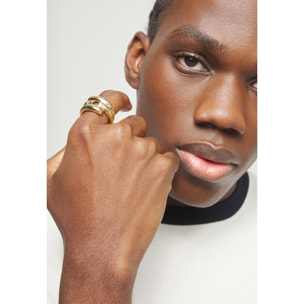 Anillo RAÍCES PLATEADO 12