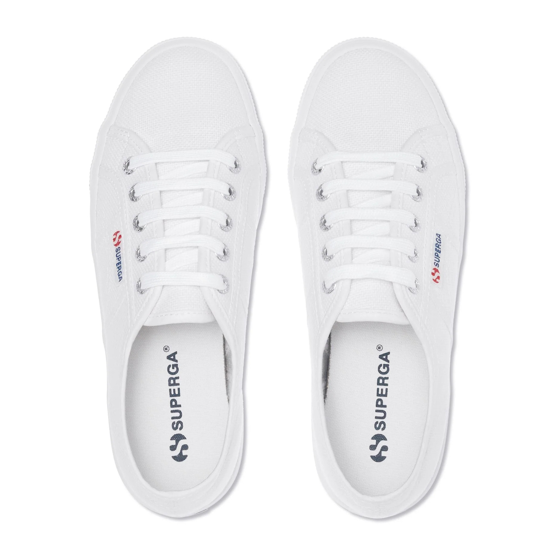 Le Superga Uomo/Donna Bianco 2730 MID PLATFORM