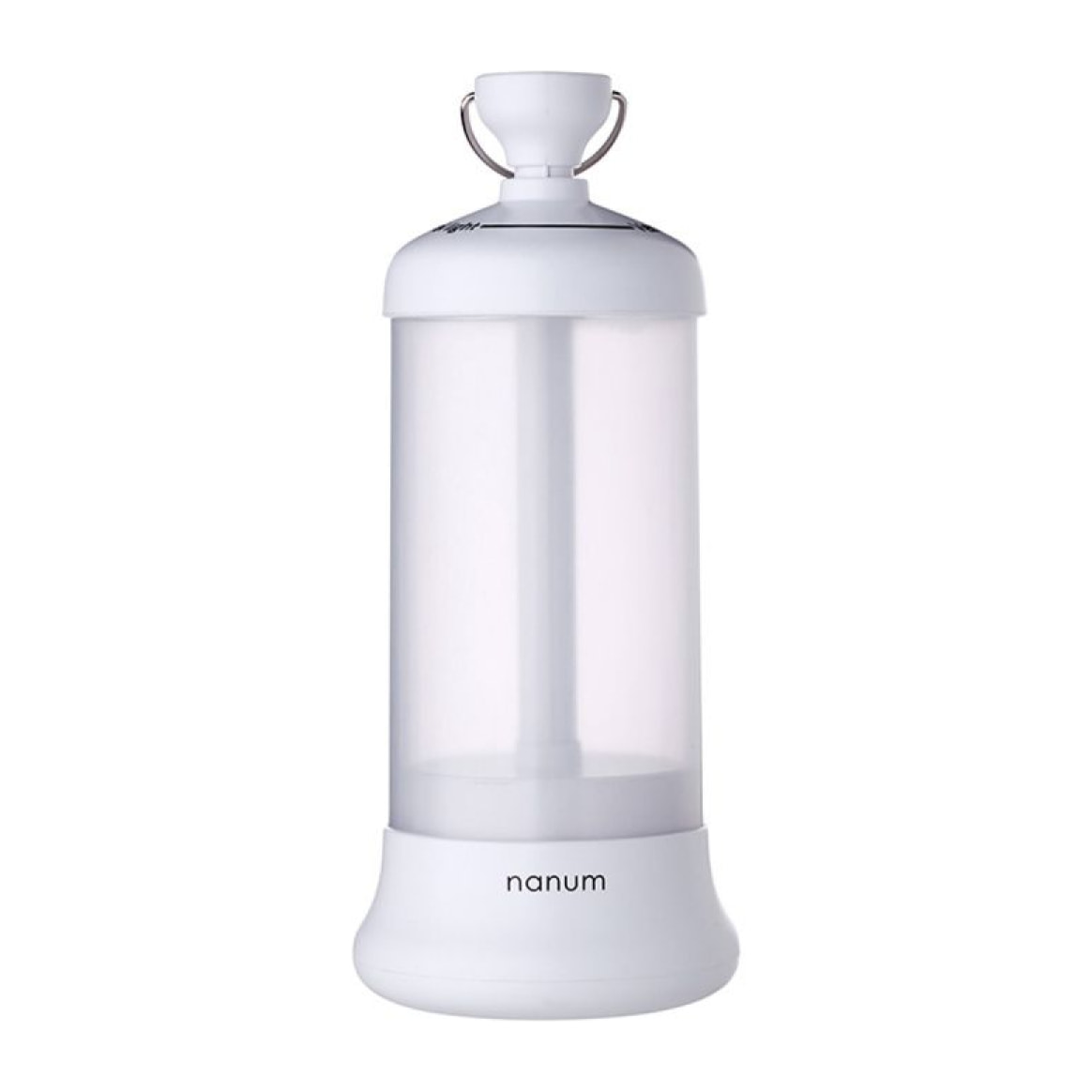Lanterne portable LED de voyage blanc Herzberg HG5049-WHT