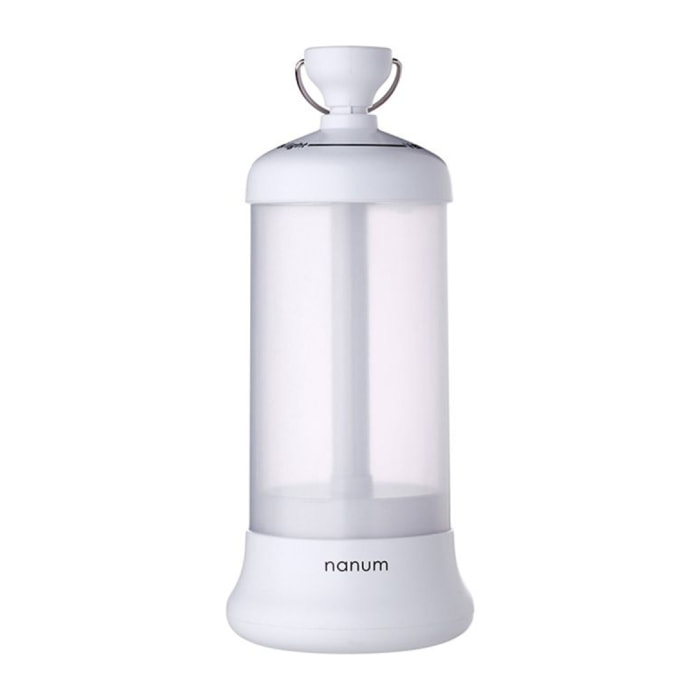 Lanterne portable LED de voyage blanc Herzberg HG5049-WHT