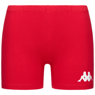 Kappa - Pantaloni Corti Bambina Rosso - Kappa4Volley Gashiro