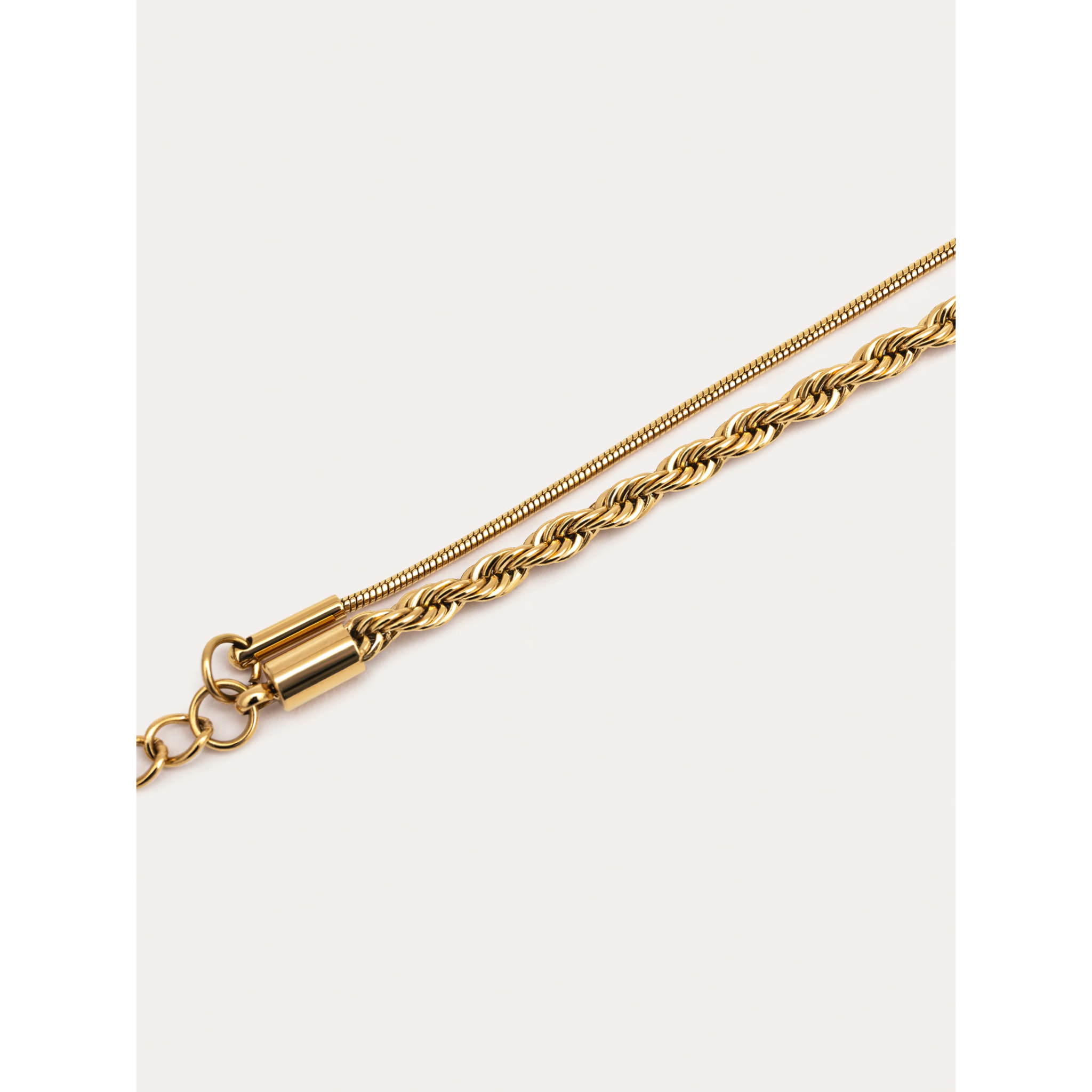 Pulsera Nautic Acero Baño Oro