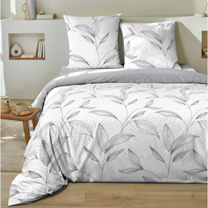 Parure housse de couette coton multicolore