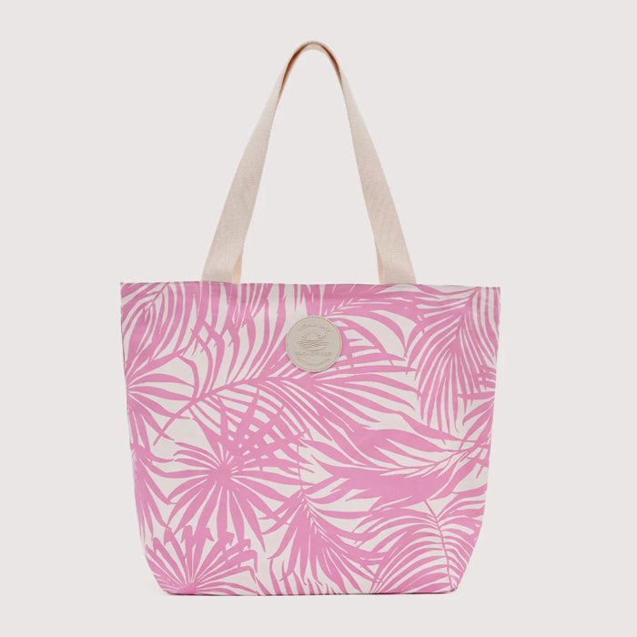 Bolso De Playa Rosa - Plarira