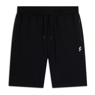 Pantalone Corto Regular Fit da Uomo in Felpa Interlock