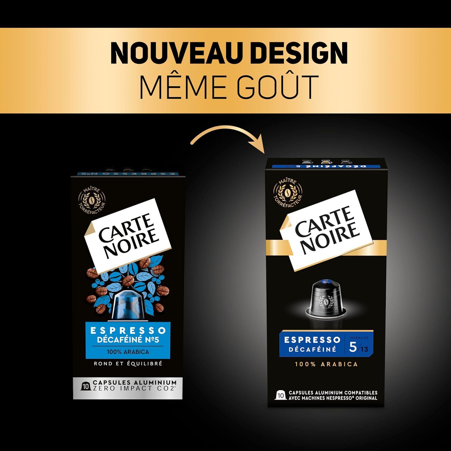 Carte Noire Espresso Déca 57g