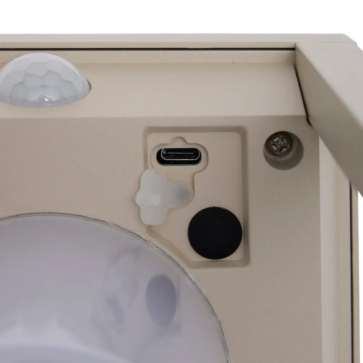 Lanterne Piky solaire argile H40cm