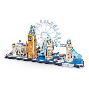 Puzzle 3D Londres 58,6x22x44 cm.