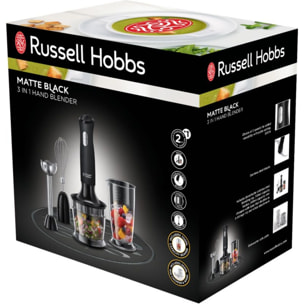 Mixeur RUSSELL HOBBS 3 en 1 Matte Black 24702-56