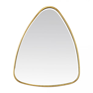 Ners - Miroir triangle 42x50 cm : Couleur - Or.