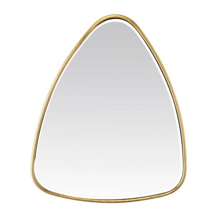 Ners - Miroir triangle 42x50 cm : Couleur - Or.