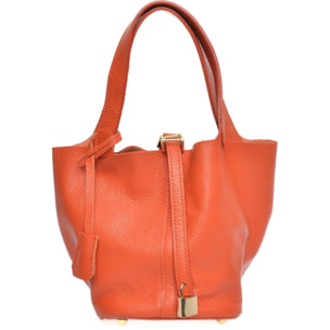 Borsa a mano Anna Luchini Arancio