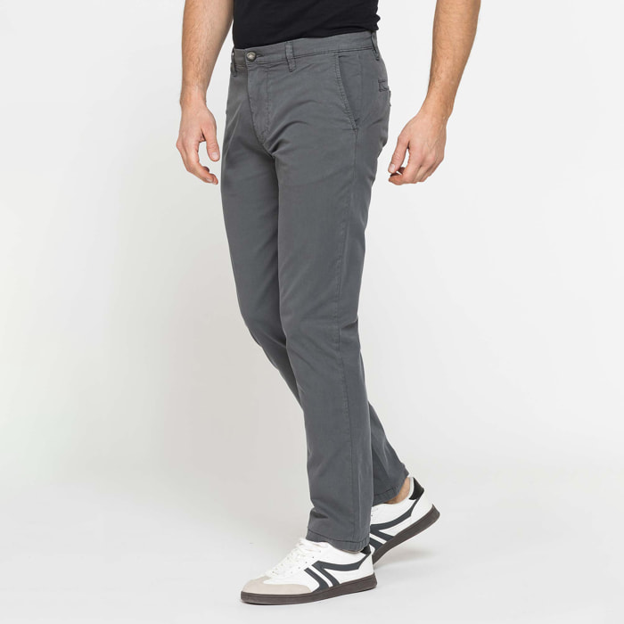PANTALONE CHINO MOD. 624 IN LEGGERA GABARDINA STRETCH