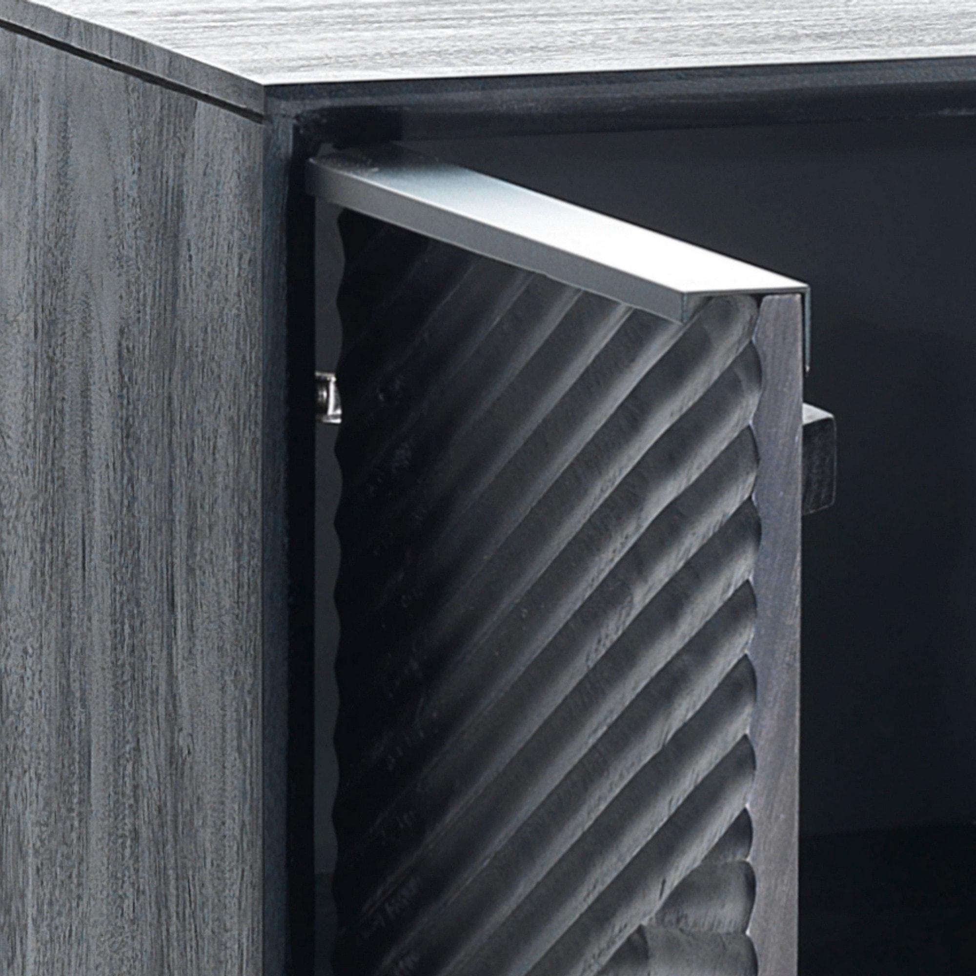 Tomasucci buffet 4 portes HORO Noir