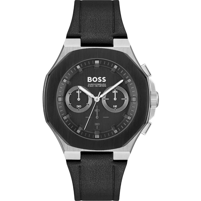 Reloj Boss 1514085 Hombre Analogico Cuarzo con Correa de Piel