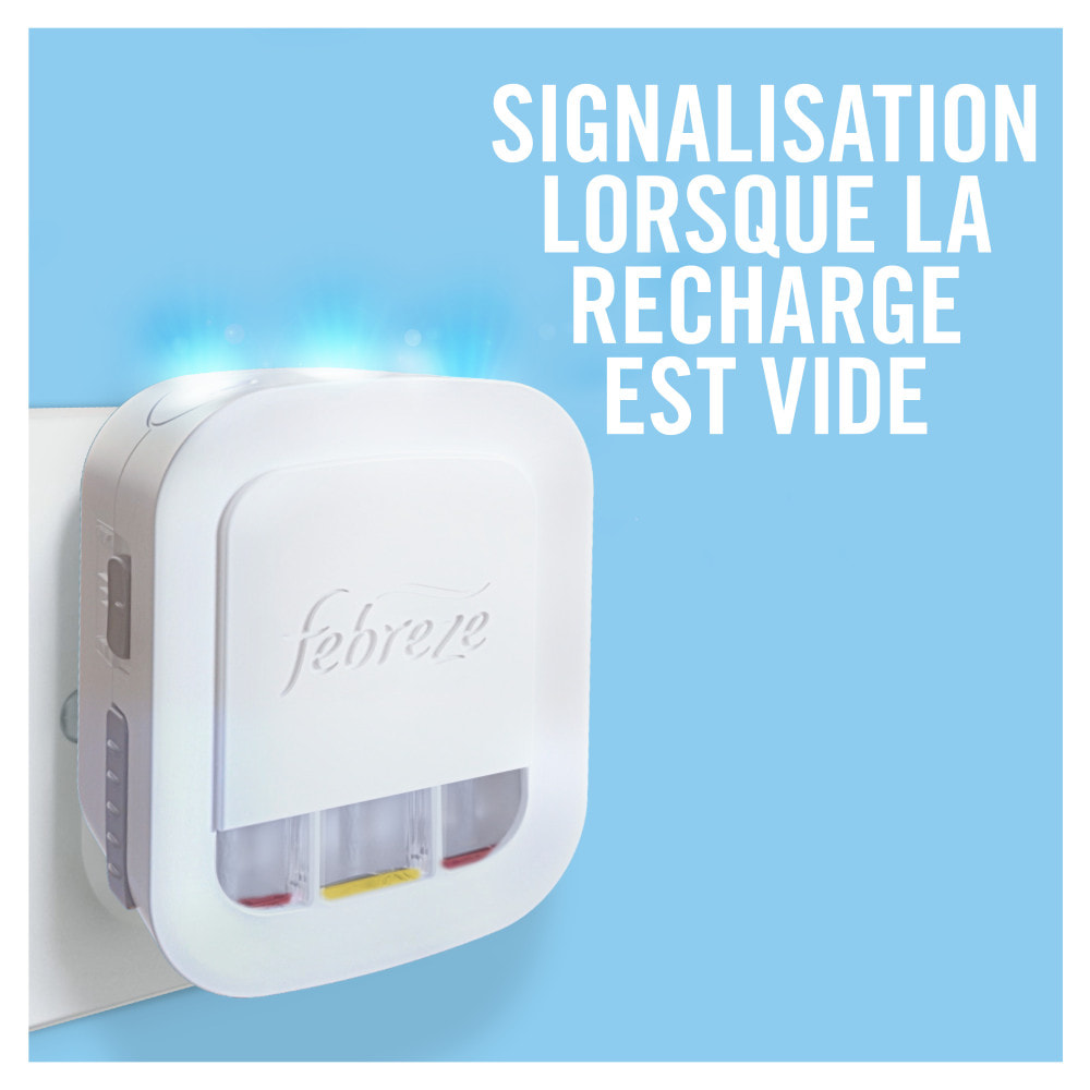 3 Recharges Fleur De Lys Pour Desodorisant Electrique, 20ml, Febreze Smart