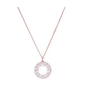 Collar Baenta acabado oro rosa 18k