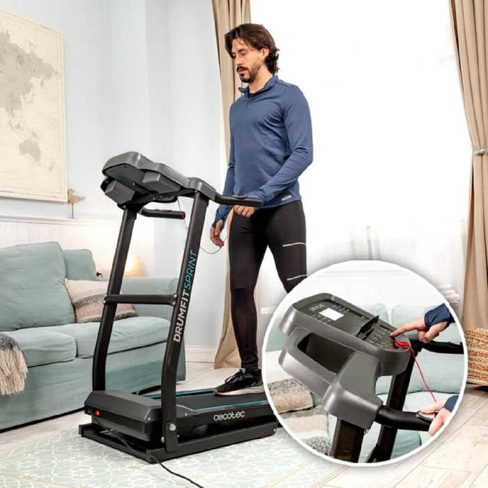 Cecotec Cinta de correr DrumFit WayHome 1500 Sprint