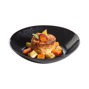 Piatto fondo nero 20 cm Diana - Luminarc