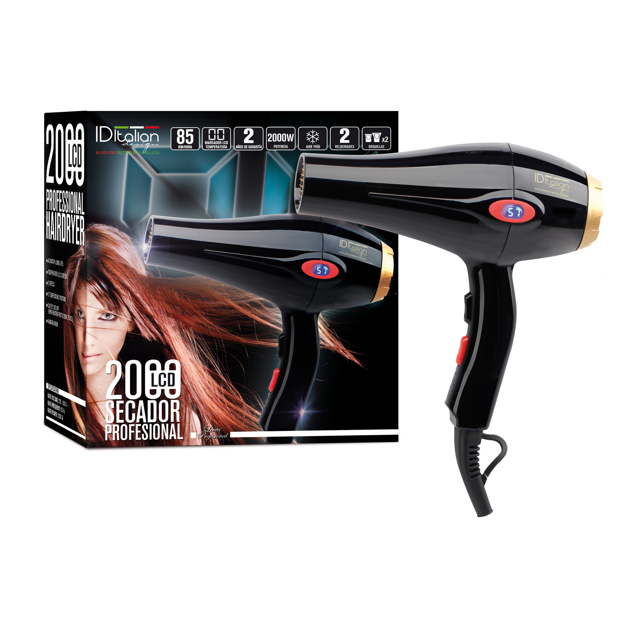 Gti 2000W Display Lcd Italian Design