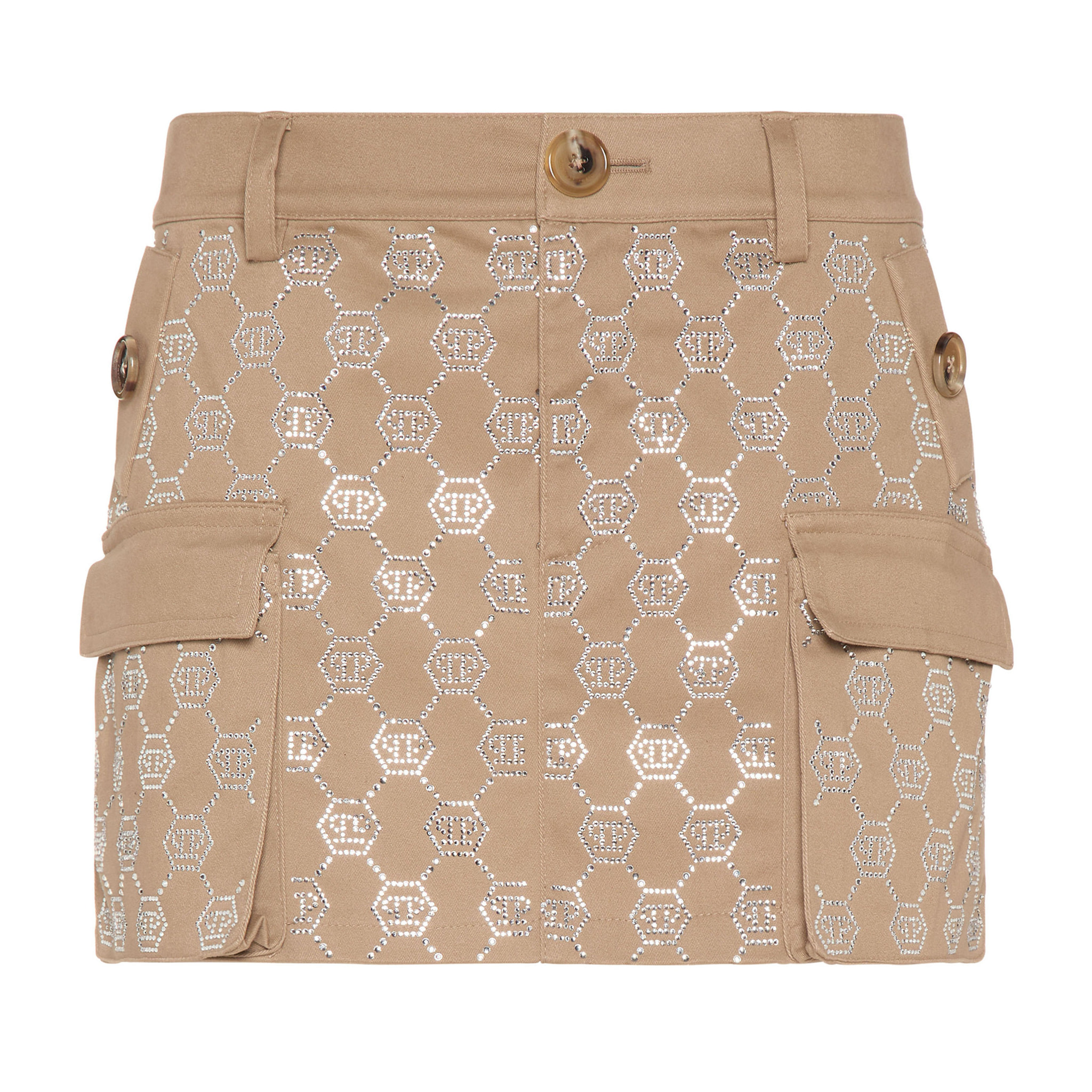 PHILIPP PLEIN Mini Skirt MONOGRAM