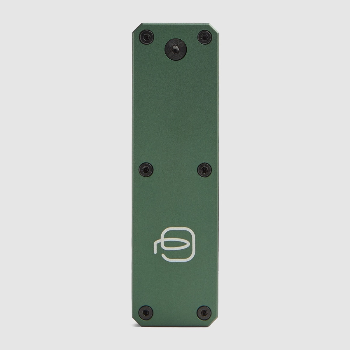 Piquadro Portachiavi personalizzabile in pelle con tracker