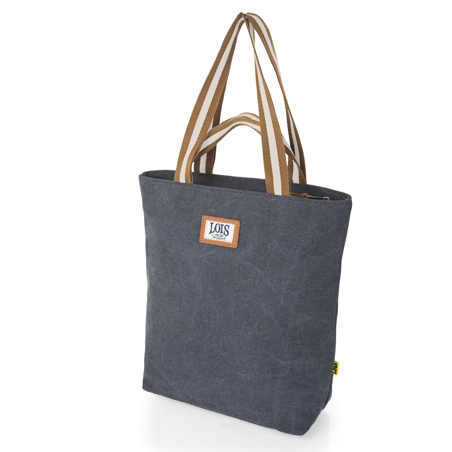 Bolso Shopper-Tote Lois Dynamic Azul Marino