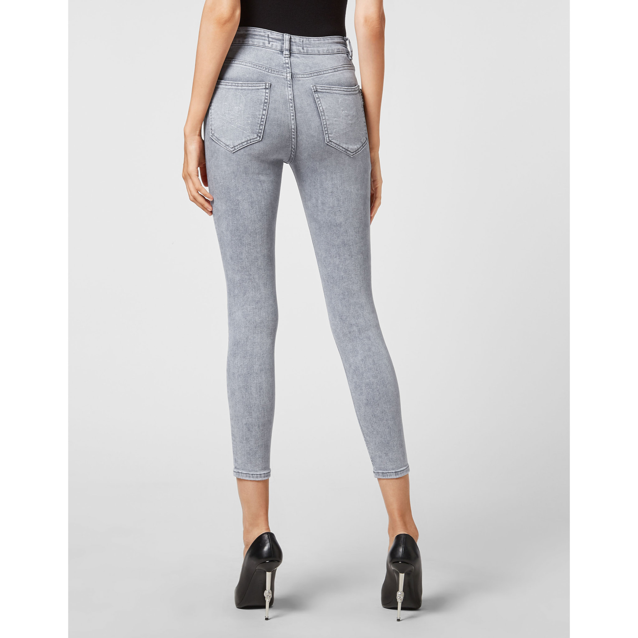 PHILIPP PLEIN Vaqueros Skinny Fit SKULL