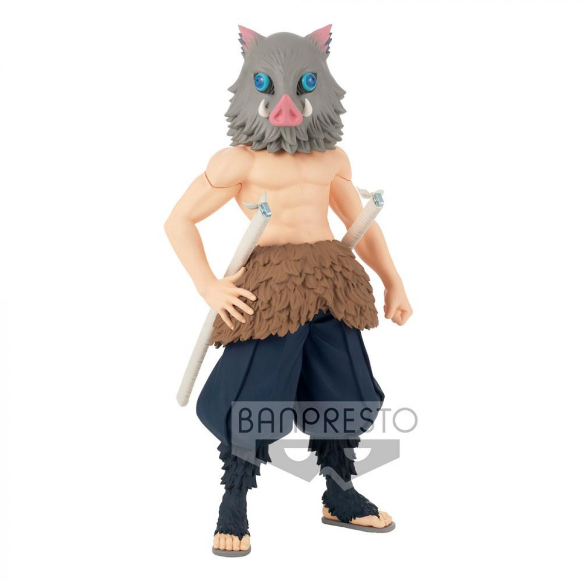 Demon Slayer: Kimetsu No Yaiba Grandista Pvc Statua Inosuke Hashibira 24 Cm Banpresto