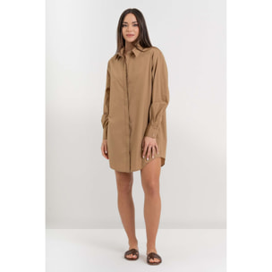 Kocca - Camicia classica da donna in puro cotone a maniche lunghe Donna