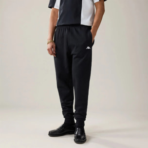 Kappa - Pantalones Hombre Negro - Authentic Nogan