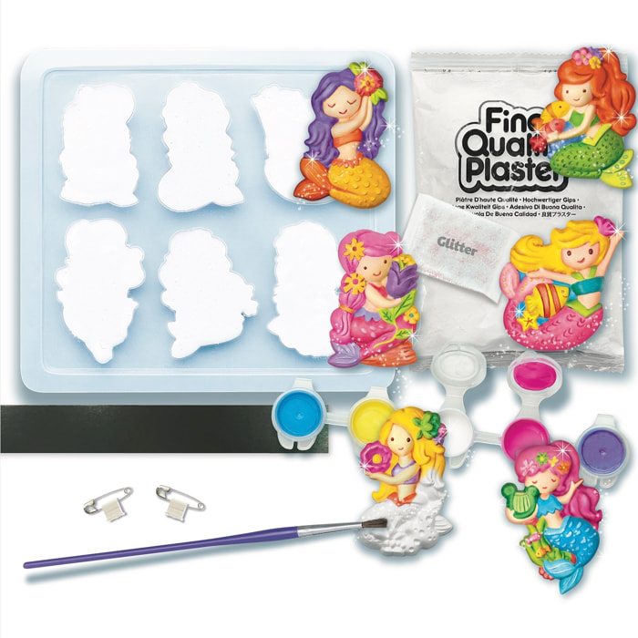 Modella & Dipingi Sirenette Glitter