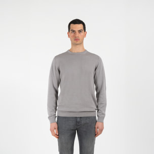Maglia girocollo in cotone