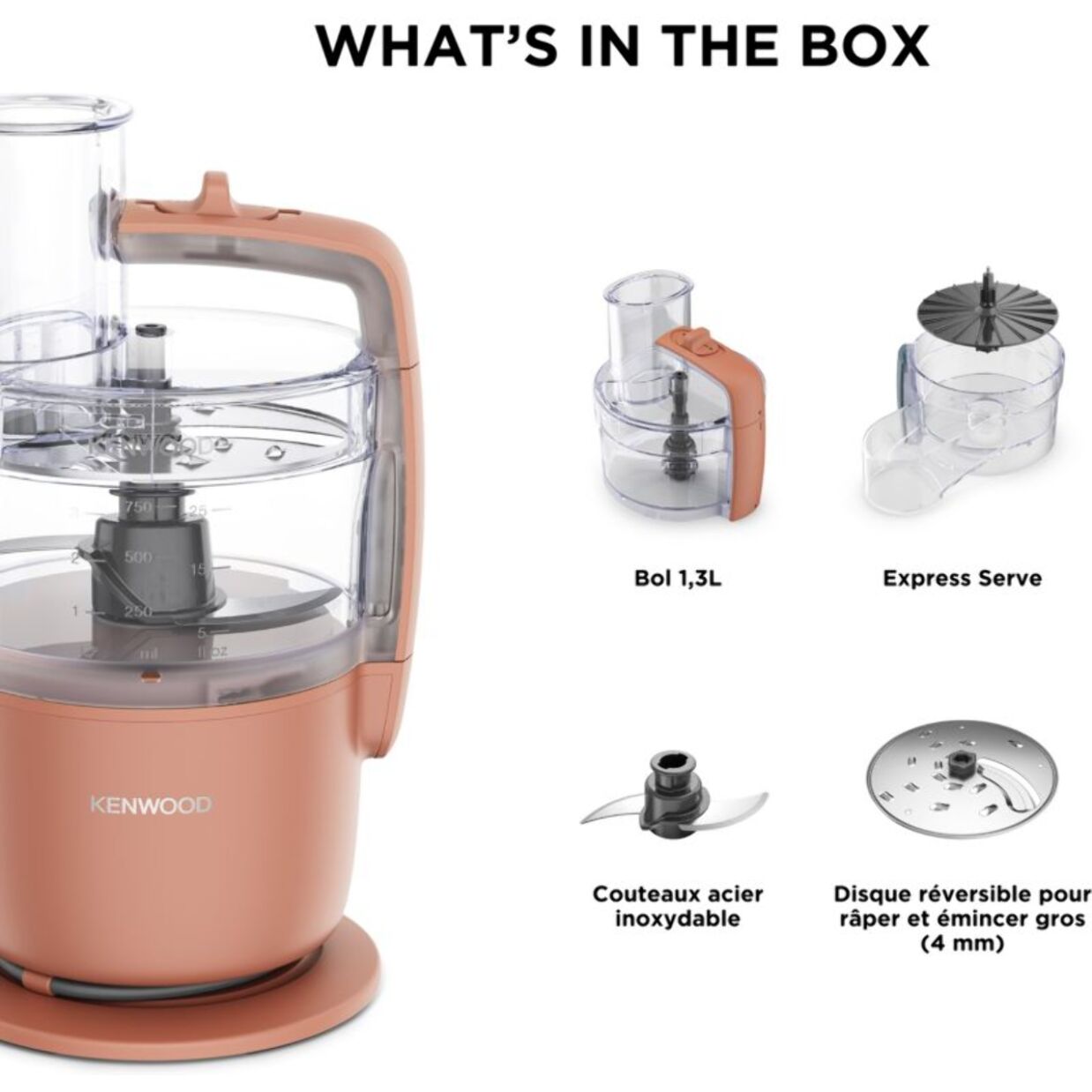 Robot multifonction KENWOOD multipro Go FDP22.130RD