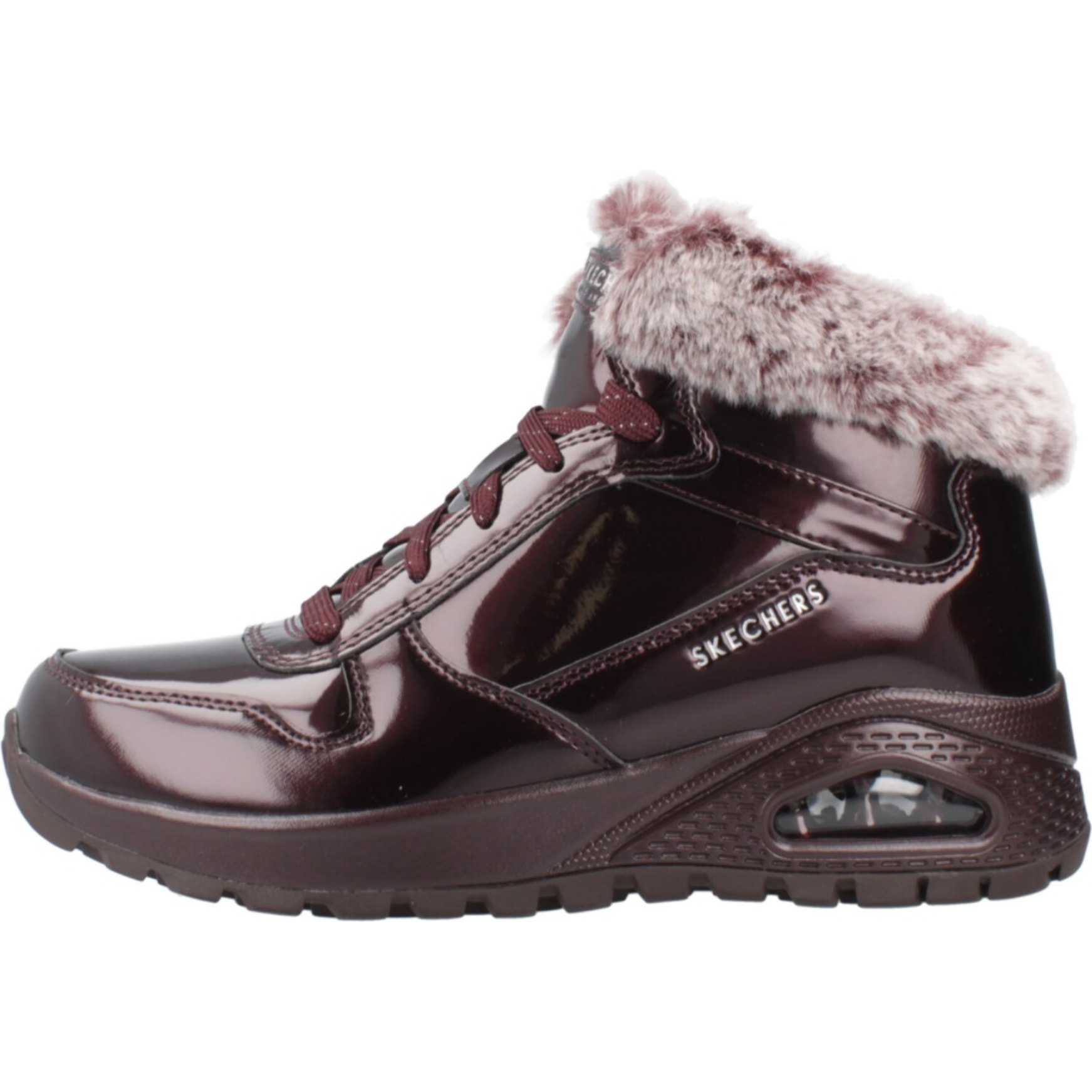 Botines Mujer Rugged Fiesty Winter Burdeos