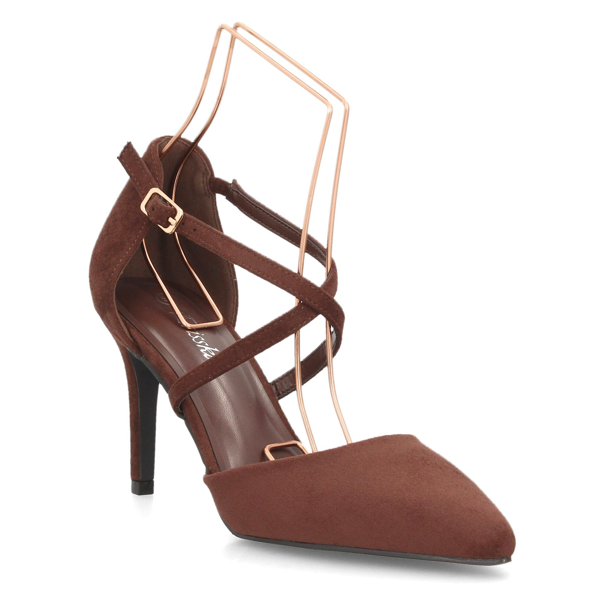 Zapatos elegantes con tiras cruzadas para mujer