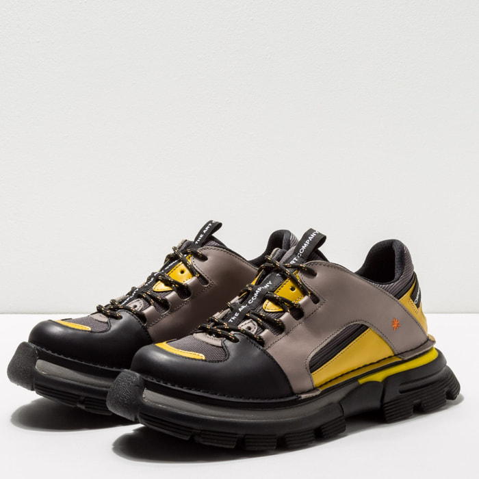 Zapatillas 1650 MULTI LEATHER GREY-YELLOW / ART CORE 1 color Grey-yellow