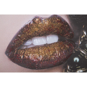 STAMPA SU TELA BEAUTIFUL LIPS CHARME1921 MULTICOLORE